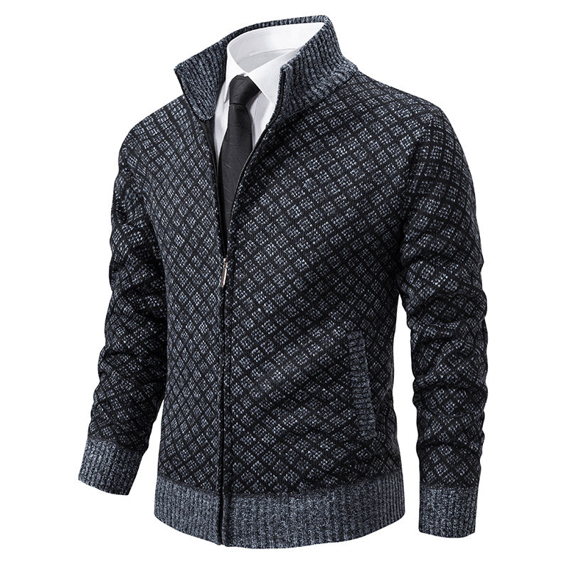 Felix | Elegant Mønstret Cardigan